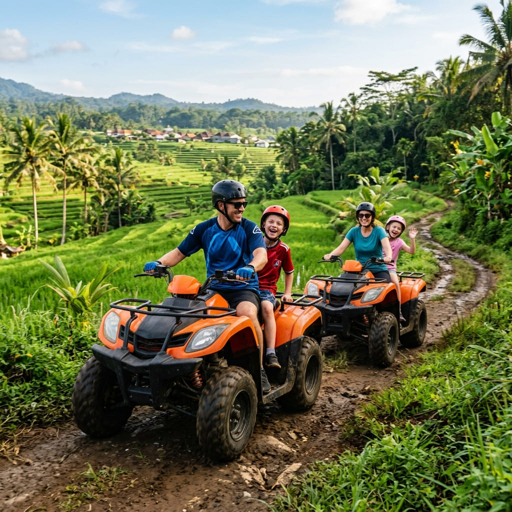 Adventure Escape: Ultimate ATV Ride and White Water Rafting Experience in Bali