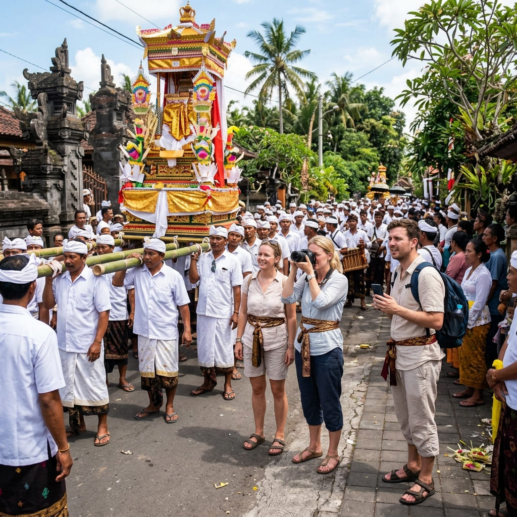 Can Tourists Watch a Ngaben Ceremony in Bali?